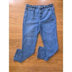 Madewell The Perfect Vintage Jean Straight Leg Medium Wash Women's Size 33T
